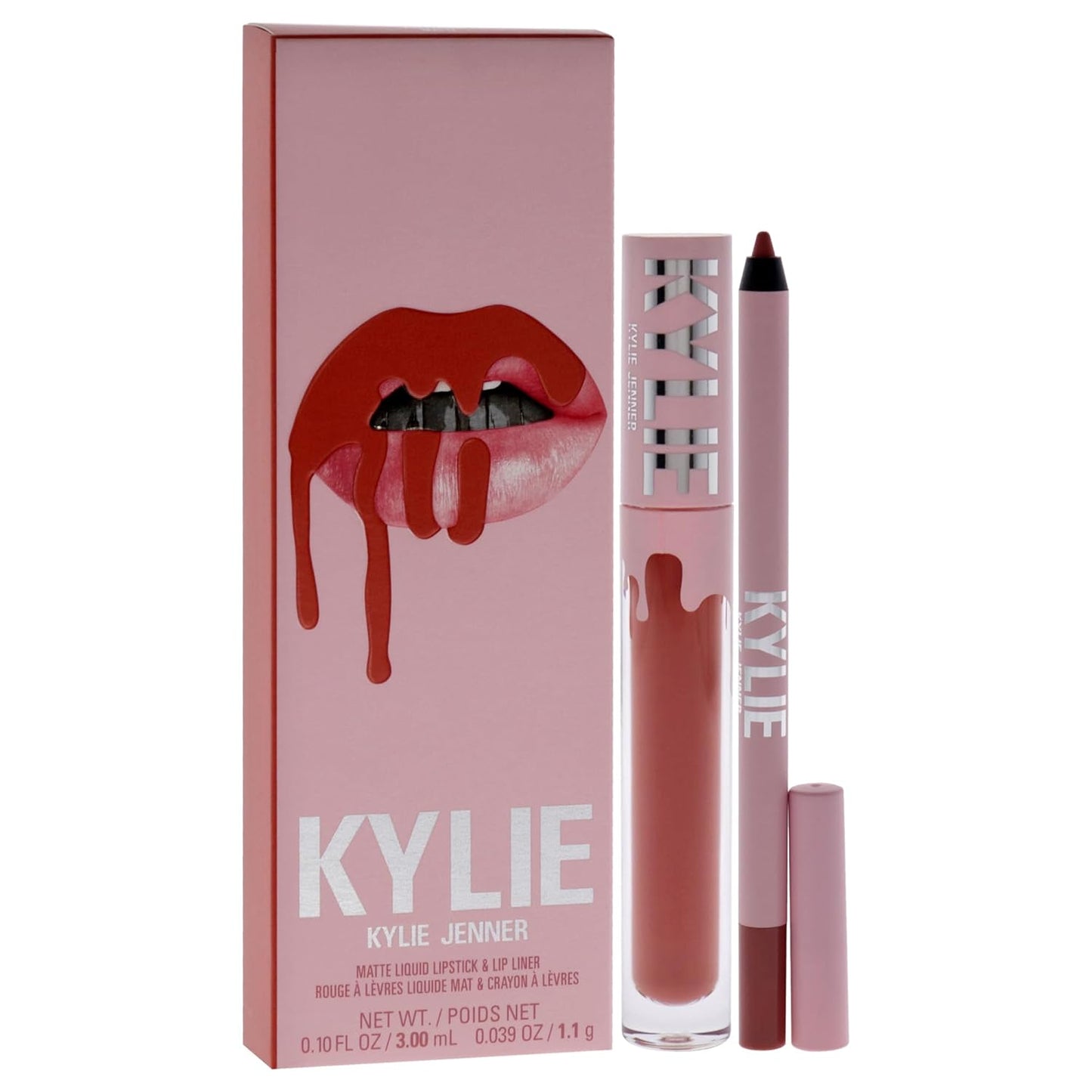 Matte Lip Kit - 505 Autumn for Women - 2 Pc 0.10 Oz Matte Liquid Lipstick, 0.03 Oz Lip Liner