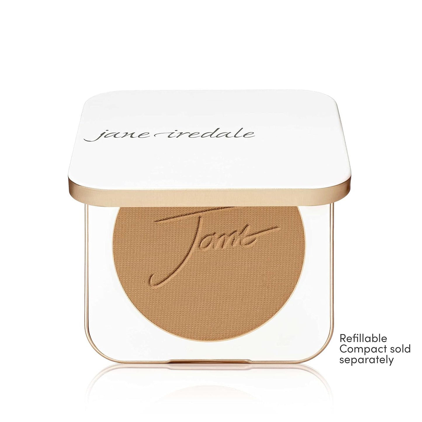 Purepressed Base Mineral Foundation Refill or Refillable Compact Set| Semi Matte Pressed Powder with SPF | Talc Free, Vegan, Cruelty-Free
