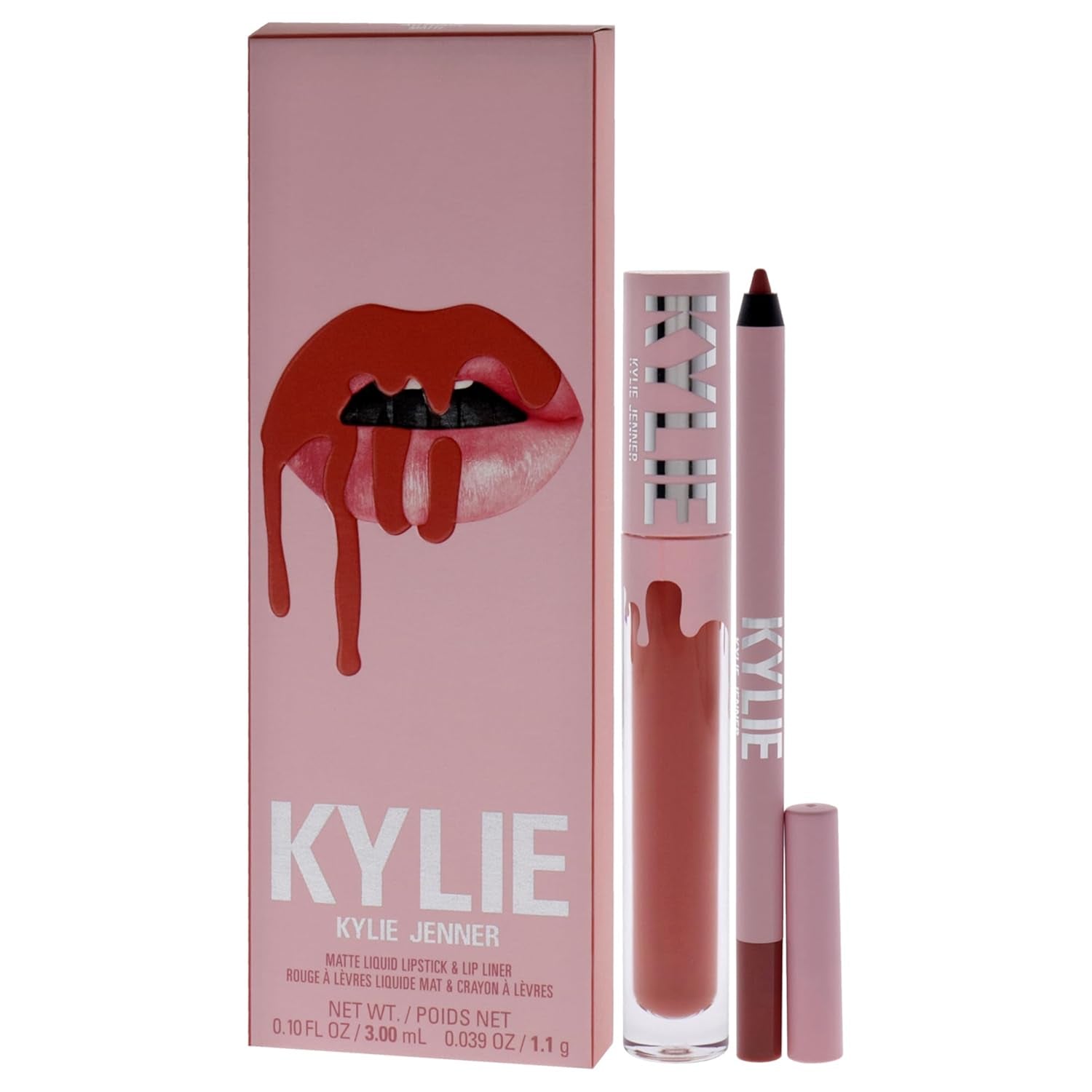 Matte Lip Kit - 505 Autumn for Women - 2 Pc 0.10 Oz Matte Liquid Lipstick, 0.03 Oz Lip Liner