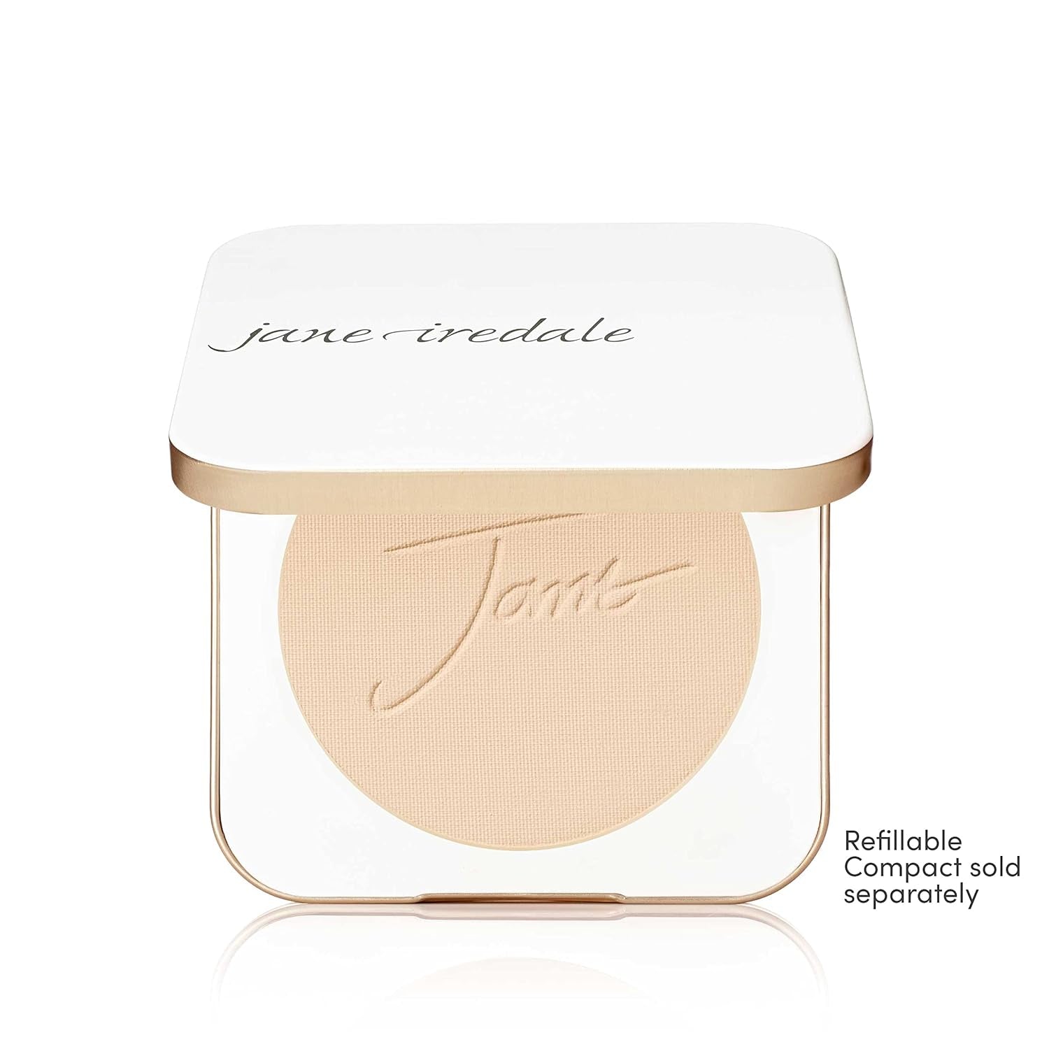 Purepressed Base Mineral Foundation Refill or Refillable Compact Set| Semi Matte Pressed Powder with SPF | Talc Free, Vegan, Cruelty-Free