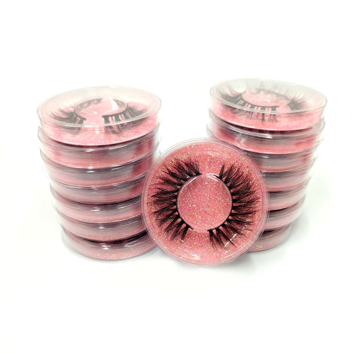 Wholesale Fales Eyelashes, Mink Lashes Thick 5D Volume Natural Fake Lashes Pack(10 Pairs)