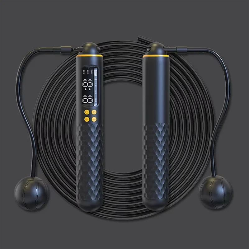Intelligent Counting Skipping Rope Weight-Bearing Ropeless Dual-Purpose Fitness Exercise Steel Wire-T34C