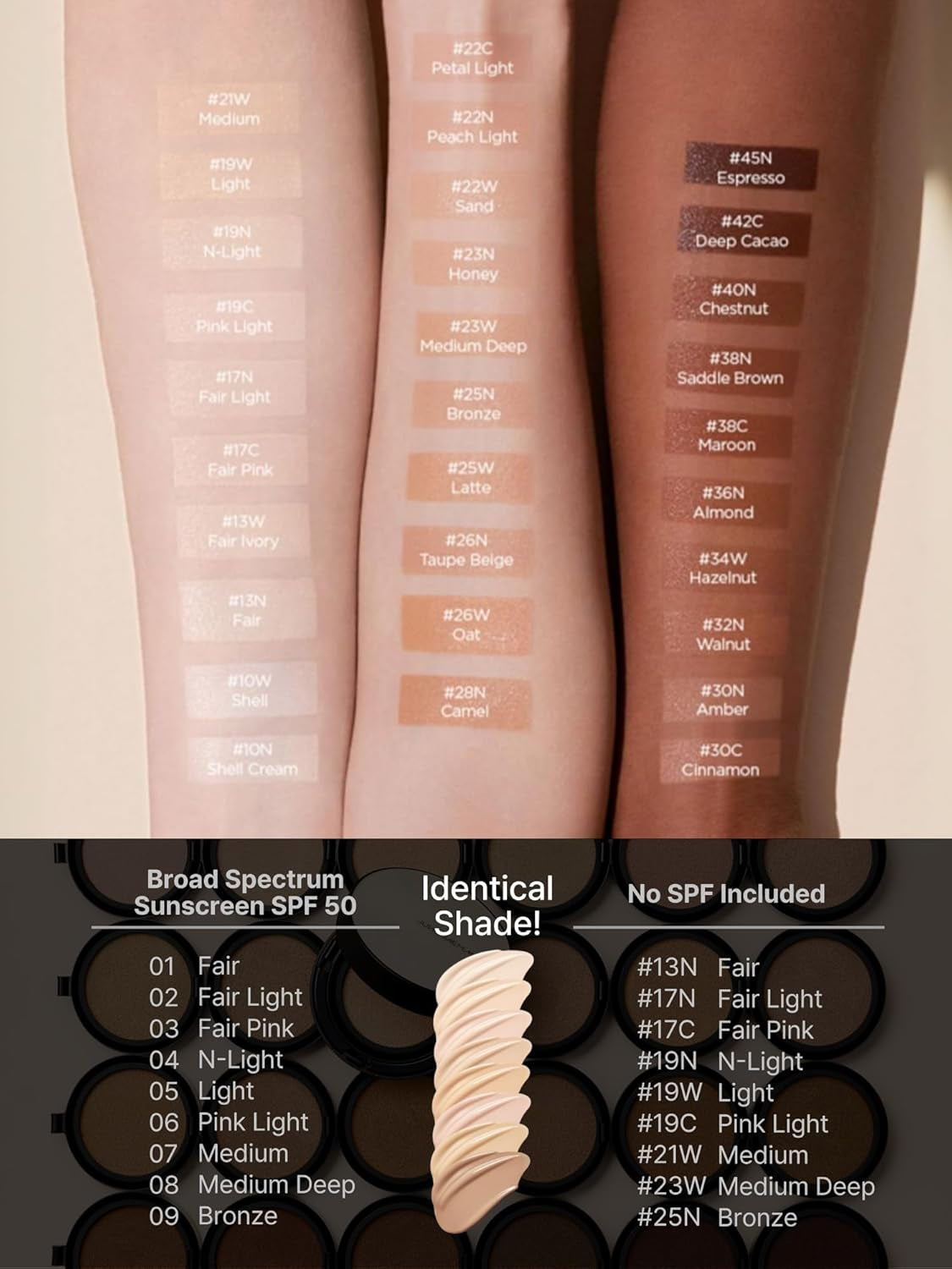[ OFFICIAL] Essential Skin Nuder Cushion (07 Medium) | Refill Not Included | Natural Finish | SPF50 Broad Spectrum | Foundation Makeup | Korean Makeup Artist Brand